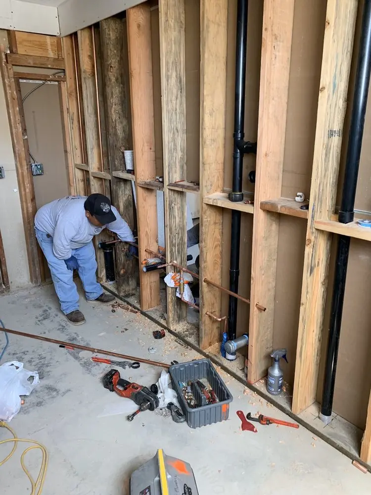 Commercial rough-in plumbing for Commercial Plumbing in Blacklick Estates